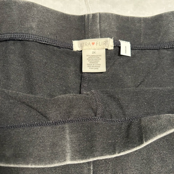 Ultra Flirt Dark Gray Bike Shorts - Picture 2 of 7